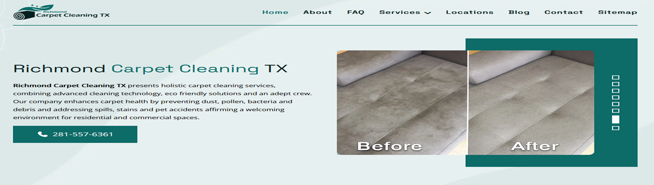Richmond Carpet Cleaning TX's cover image