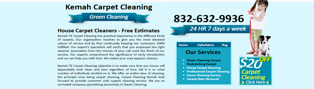 Kemah Carpet Cleaning's cover image