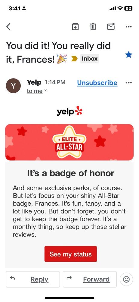 Frances D.'s profile image