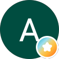 A B
